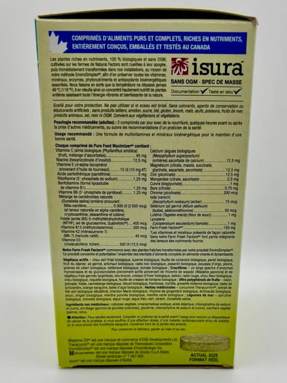 Natural Factors Whole Earth & Sea Men's Multivitamin and Mineral – 120 Tablets