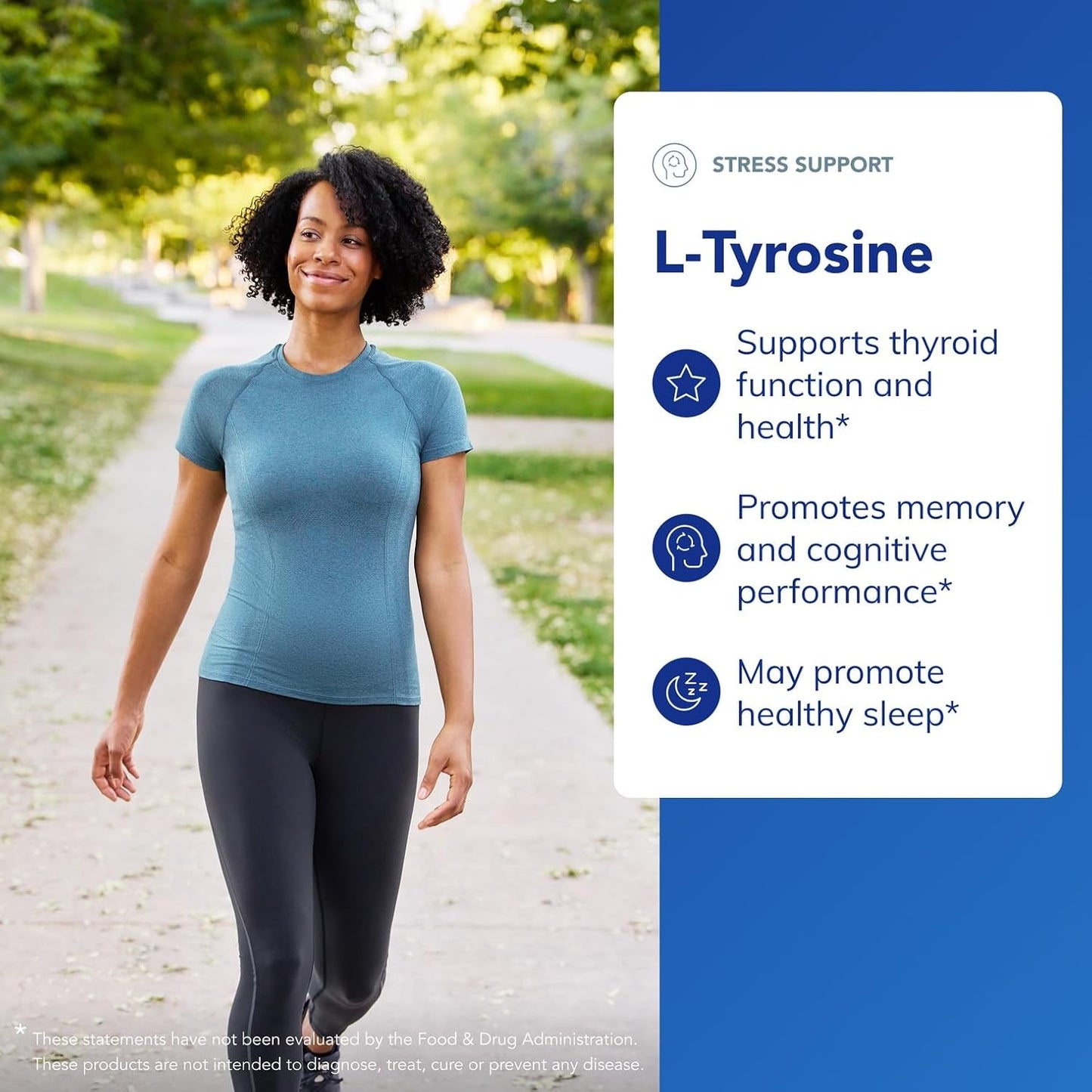 Pure Encapsulations L-Tyrosine - Amino Acid Supplement - for Brain Support, Dopamine and Thyroid Function* - Vegan & Non-GM - 90 Capsules - görsel 3