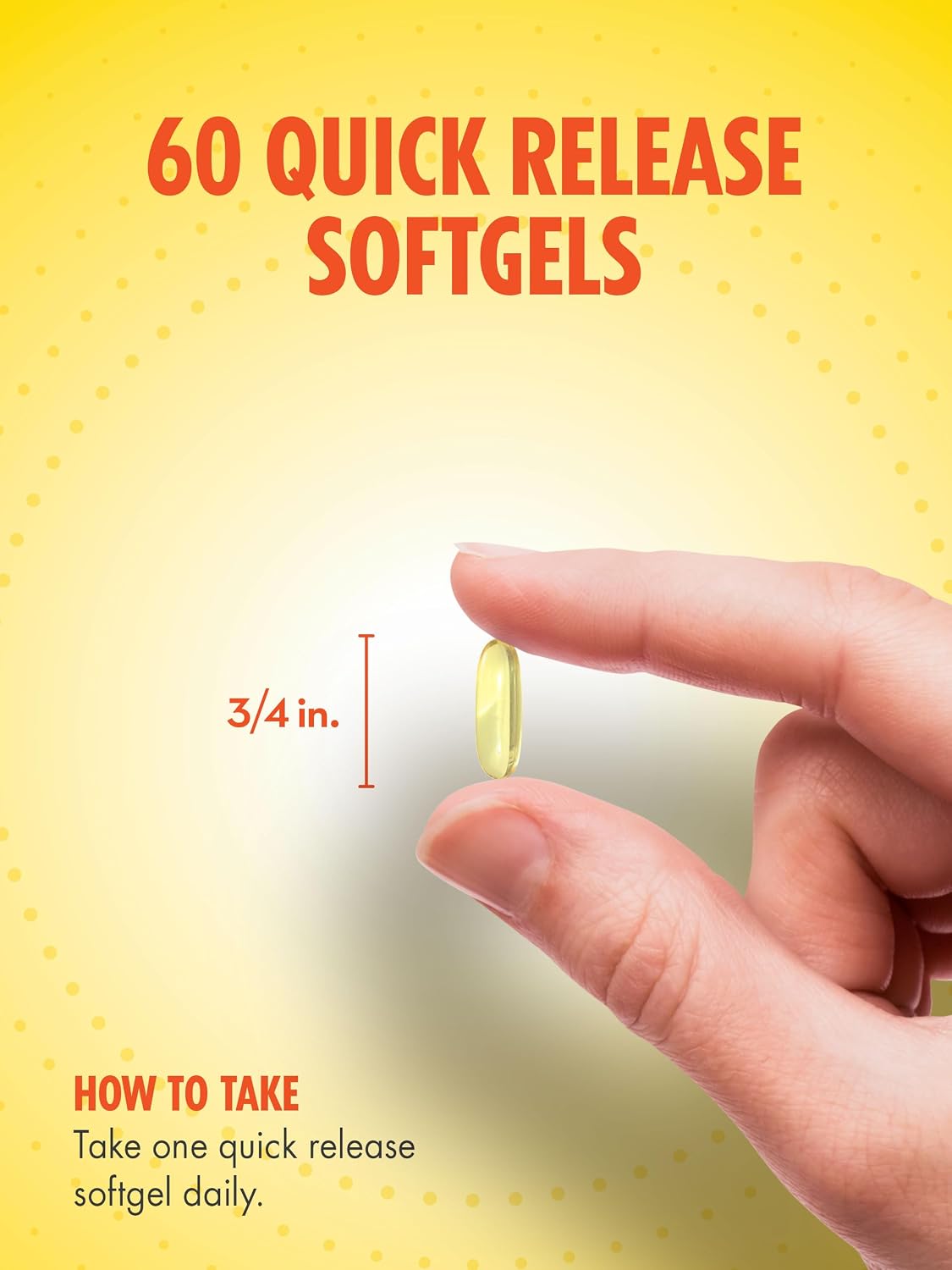 Sundance High Potency Vitamin E | 450 mg (1,000 IU) | 60 Softgels | Essential Vitamin Supplement | Non-GM and Gluten-Free Formula - görsel 4