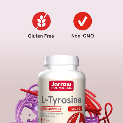 Jarrow Formulae L-Tyrosine 500 mg - 100 Capsules