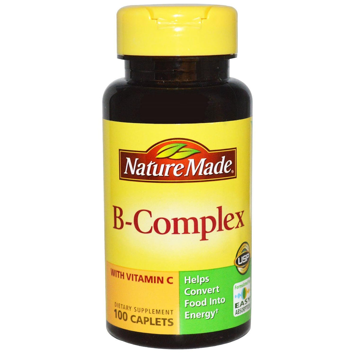 Nature Made Vitamin B Complex with Vitamin C, 100 Tablets - görsel 1
