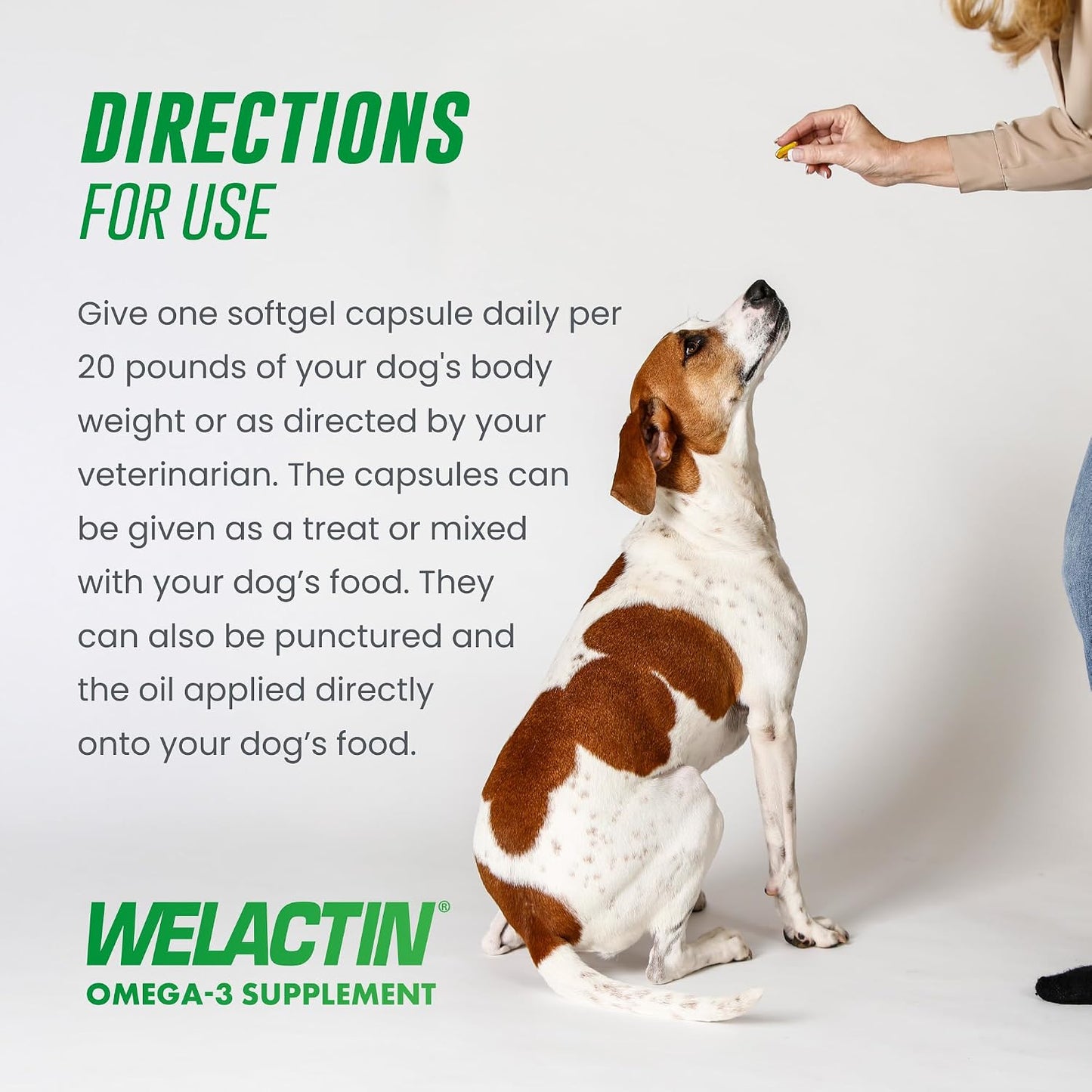 Nutramax Welactin Canine Softgels – Omega 3 Supplement for Dogs (120 count) - görsel 9