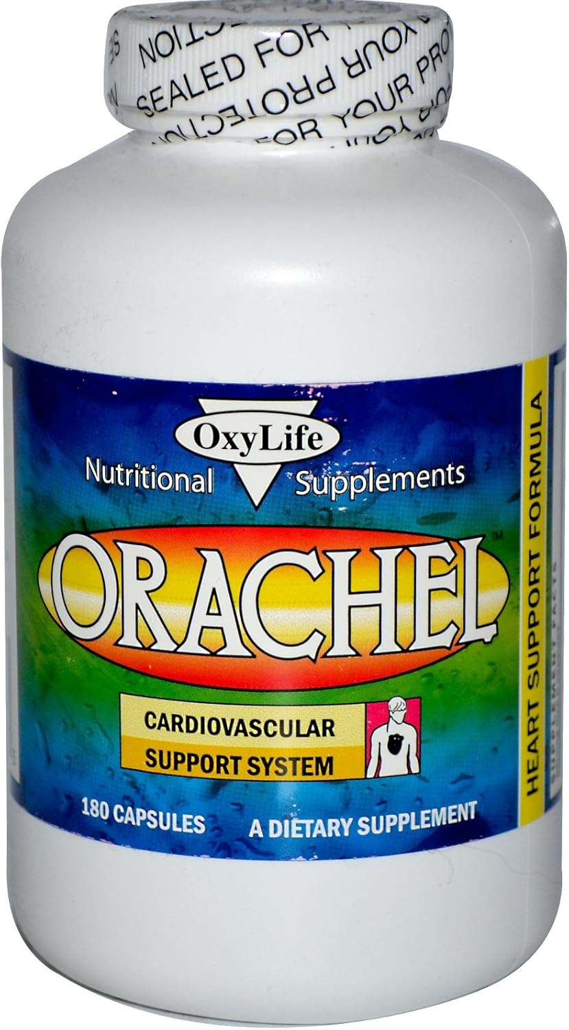 OxyLife ORACHEL-Cardio - 180 Capsules - görsel 1