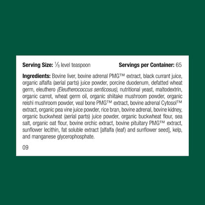 Standard Process Canine Adrenal Support - Nutritional Supplement for Dogs, 25g Powder