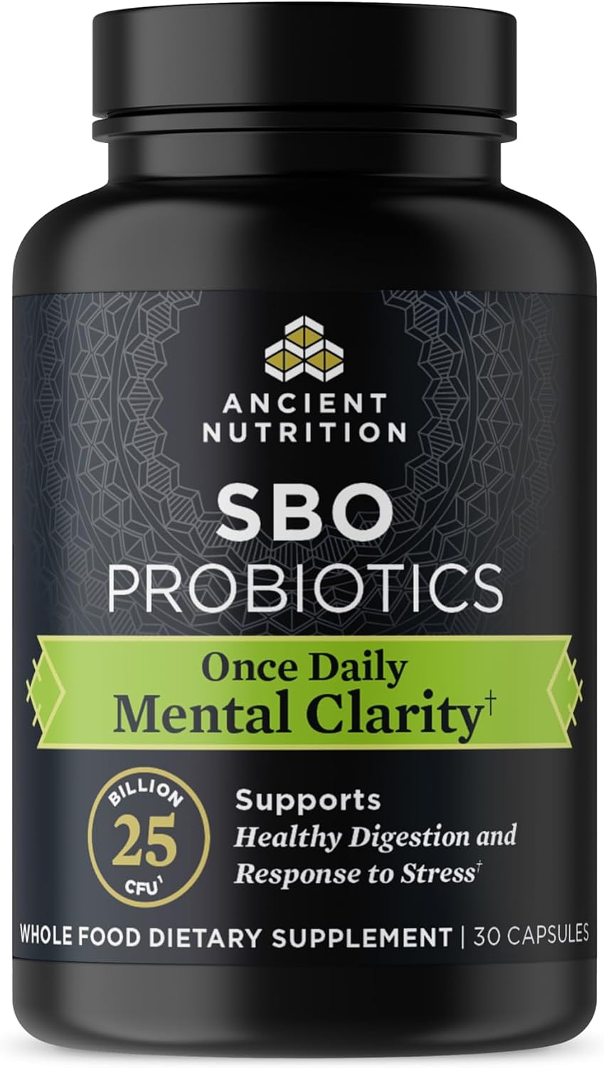 Ancient Nutrition SBO Probiotics Gut Restore - 60 Capsules - görsel 9