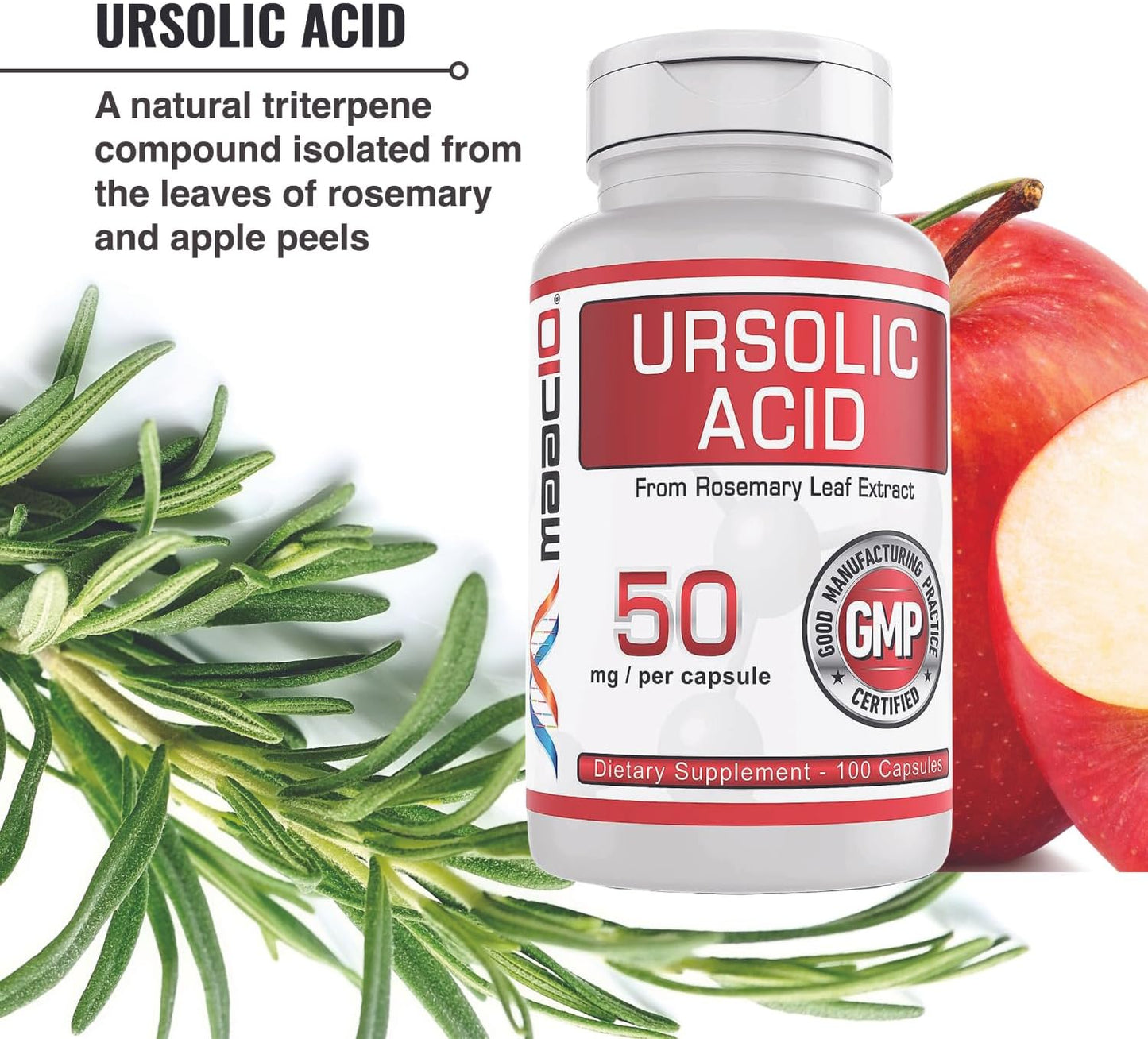 MAAC10 Ursolic Acid 50mg Capsules – AMPK and Sirtuin Activator - görsel 9