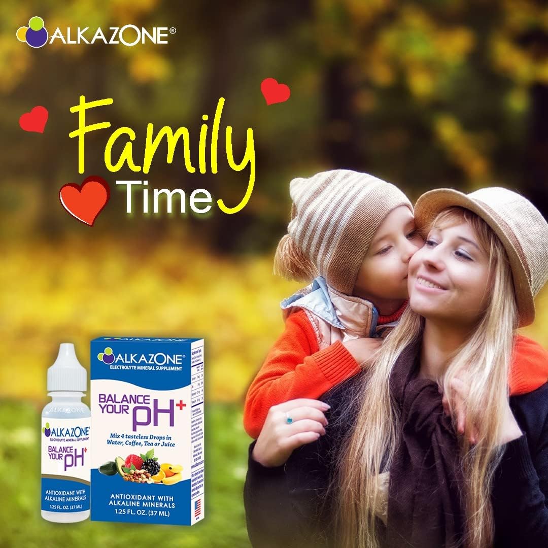 Alkazone Balance Your pH Plus Antioxidants Alkaline Mineral Drops - görsel 6