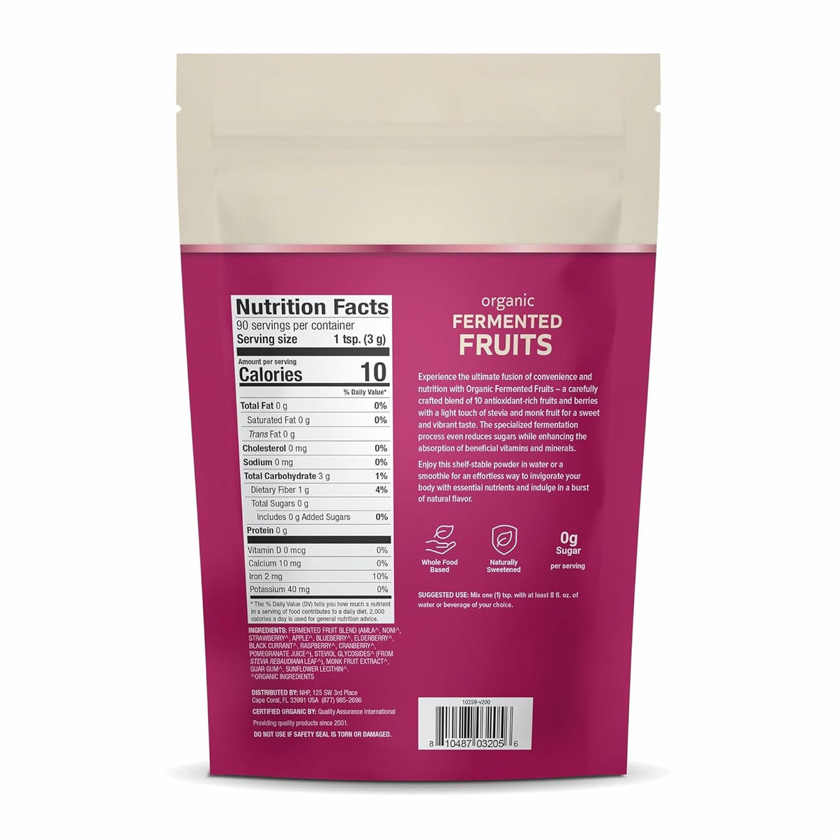Dr. Mercola Organic Fermented Fruits - görsel 2