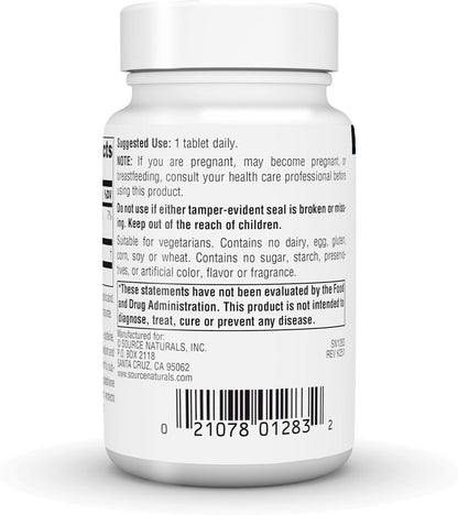 Source Naturals Reduced Glutathione 250mg - Antioxidant & Liver Support, 60 Tablets
