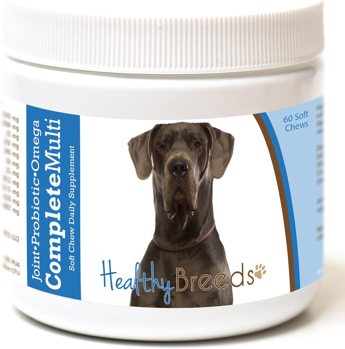 Healthy Breeds Great Dane All-in-One Multivitamin Soft Chews (60 Chews) - görsel 1