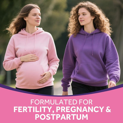 Doctor's Recipes Prenatal Multivitamin with DHA & Folate (L-5-MTHF) for Expecting & Planning Mum, Gentle Comprehensive Nutrient Support, 60 Soft gel capsules