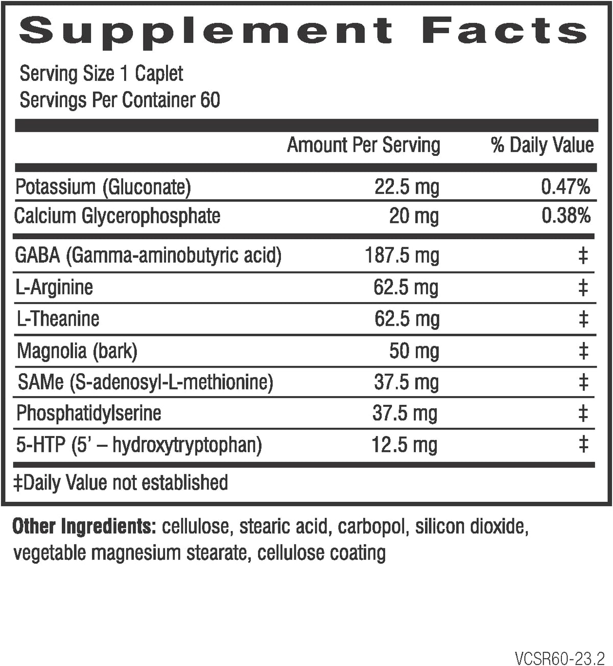 Doctor Wilson's Original Formulations Cortisol Stress Reset - Cortisol, Mood and Sleep Support, 60 caplets - görsel 4