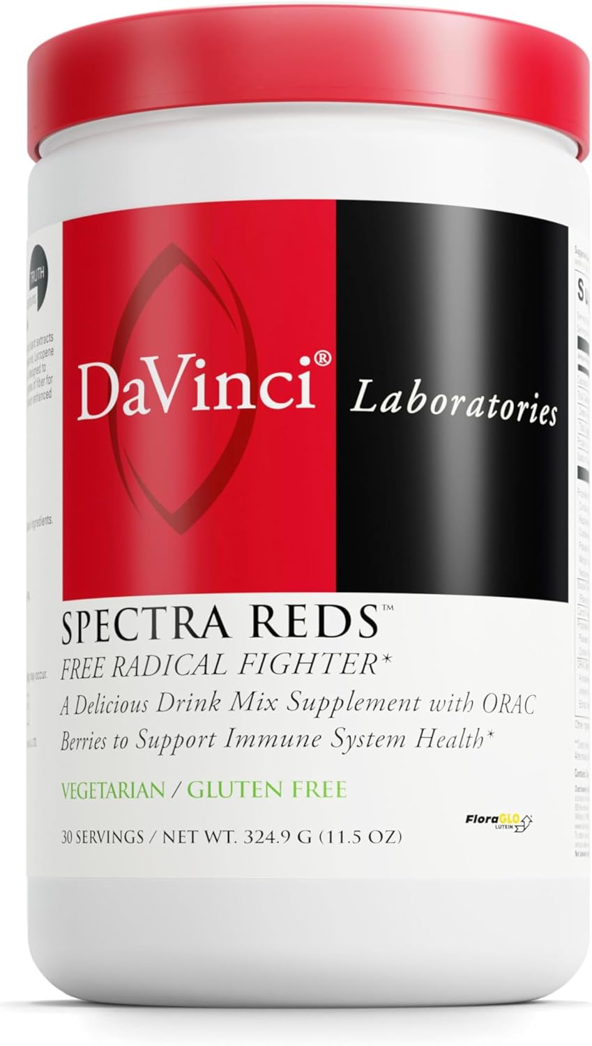 DAVINCI Labs Spectra Reds - Drink Mix Supplement for Antioxidant Health - 30 Servings - görsel 1
