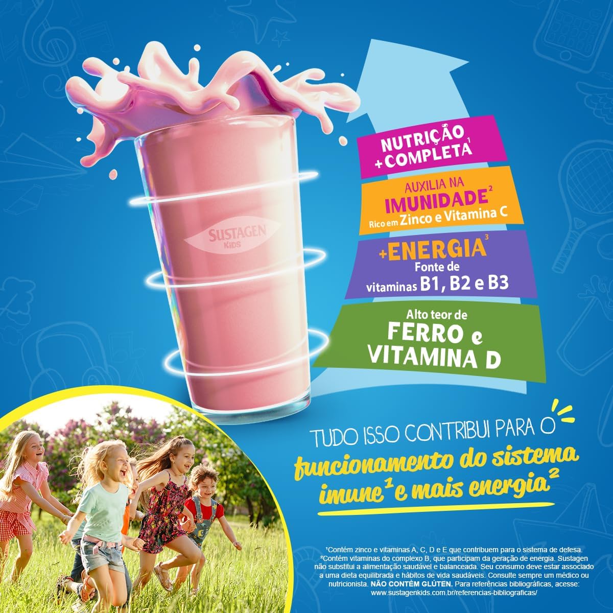 Sustagen Kids Strawberry Food Supplement 380g - görsel 3