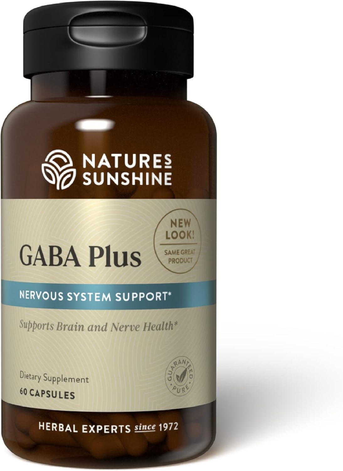 Nature's Sunshine GABA Plus - 60 Capsules - görsel 1