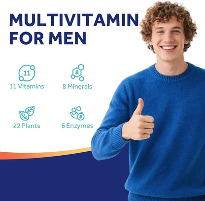 Doctor's Recipes Multivitamin for Men, Comprehensive Daily Multivitamin, Includes Lycopene, Saw Palmetto, Vitamins A, B6, B12, C, D, E, Zinc & More, for Heart, Energy, Prostate & Immune Health, 90 Tablets