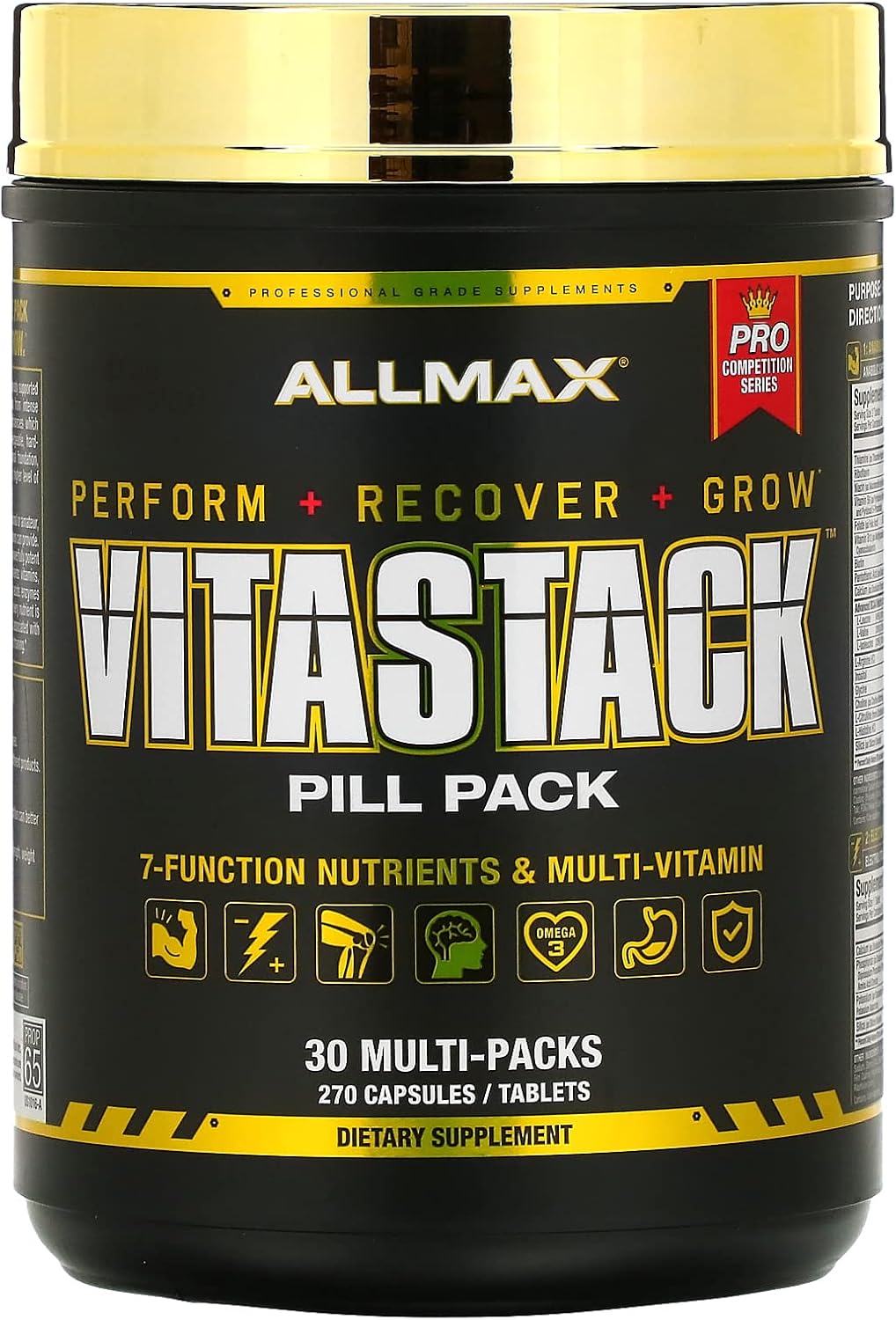 ALLMAX VITASTACK Pill Pack (30 Multi-Packs) - görsel 1