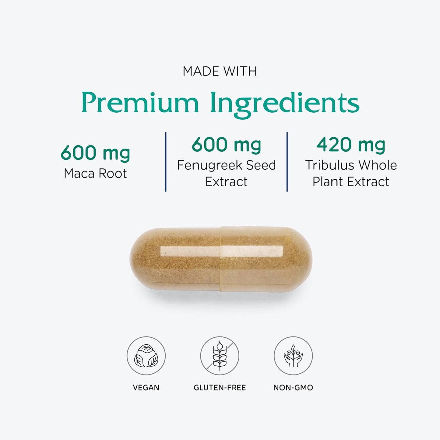 Vitanica FemVitality - Natural Female Libido Support, Vegan 60 Capsules - görsel 4