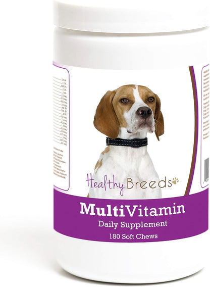 Healthy Breeds English Pointer Multivitamin Soft Chew for Dogs 180 Chews