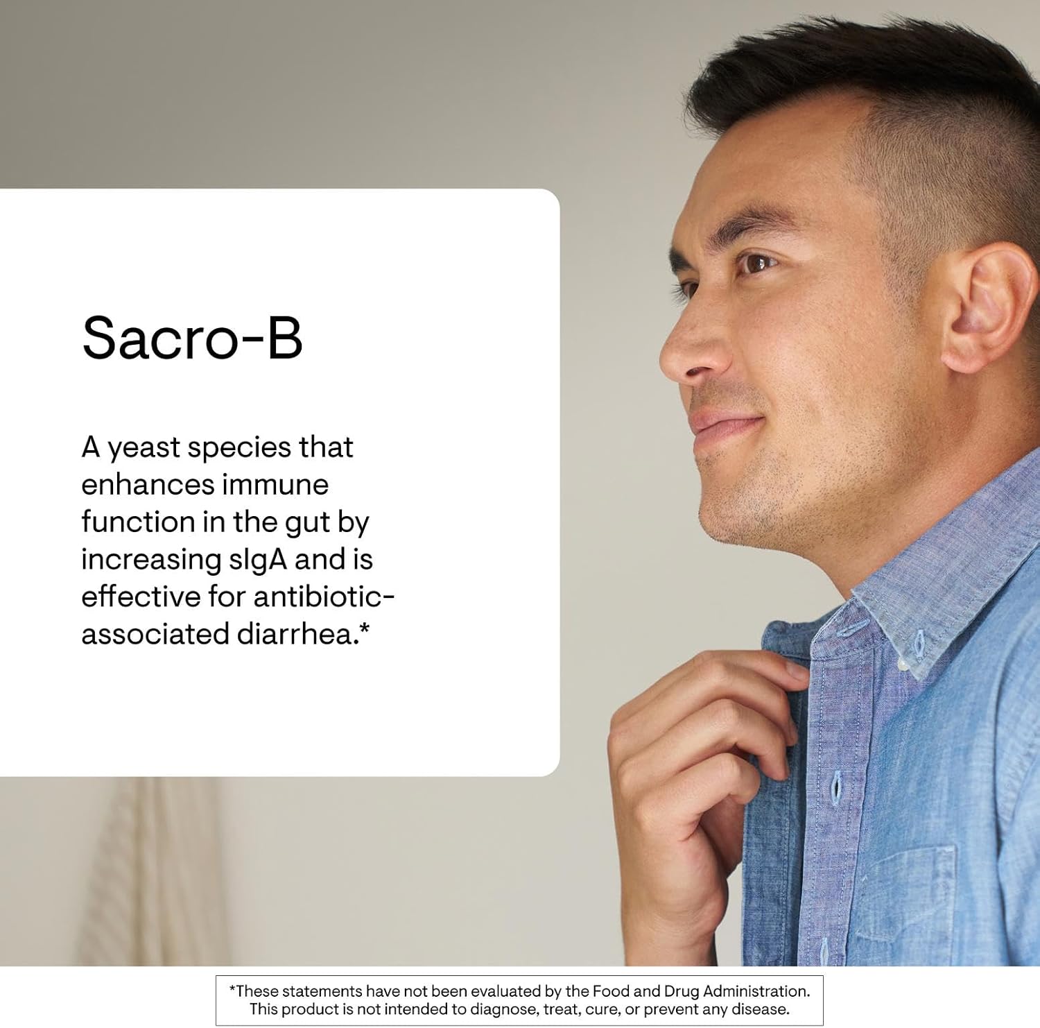 THORNE Sacro-B: Saccharomyces boulardii Probiotic for Gut Health - görsel 3