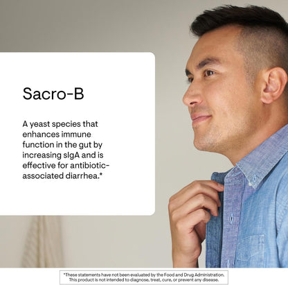 THORNE Sacro-B: Saccharomyces boulardii Probiotic for Gut Health