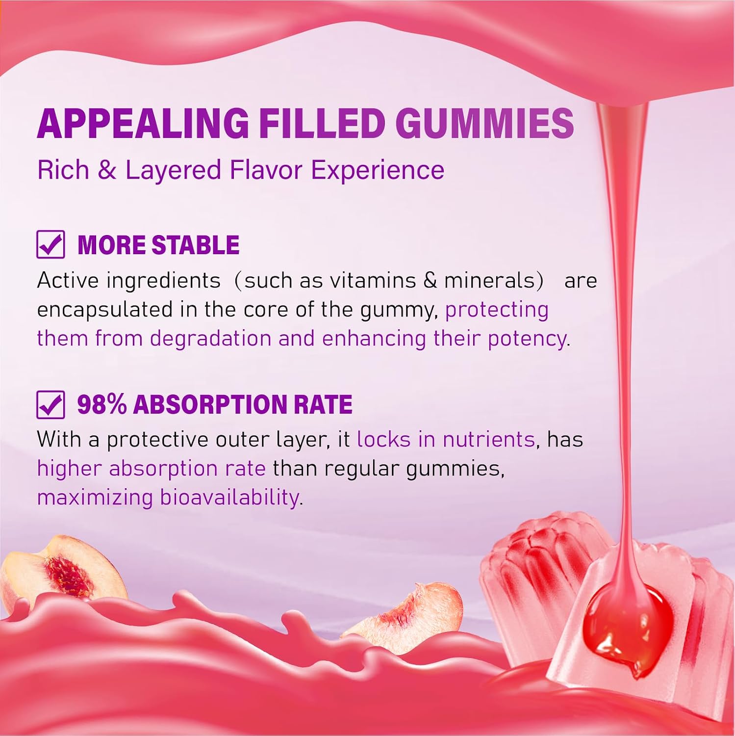Veyttisy Methylated Multivitamin Gummy for Women – 120 Count - görsel 9