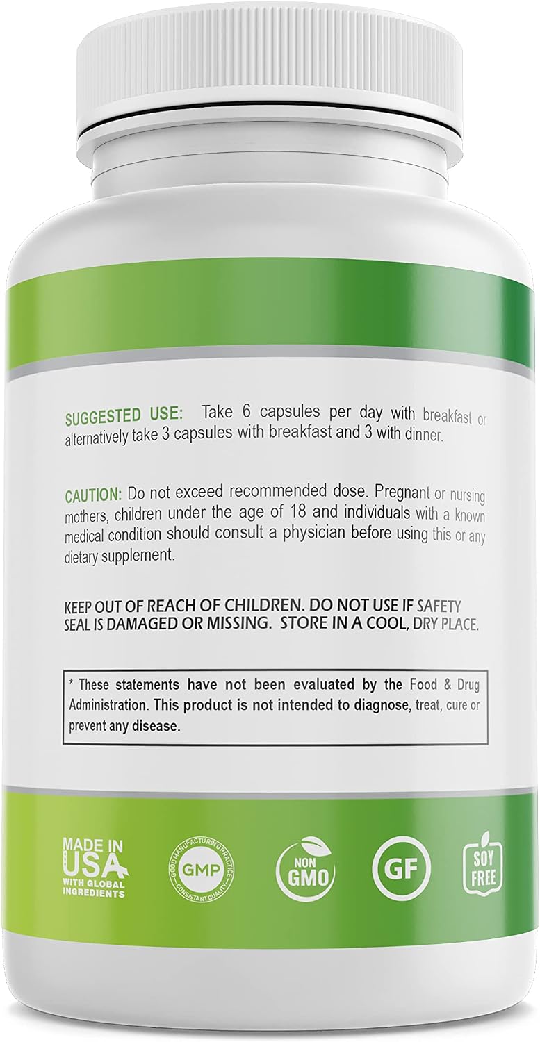 ORGANOPLEX Insulin Plant Capsules (Costus Igneus) – 100% Natural Supplement, 360 Veggie Caps (2 Month Supply) - görsel 2