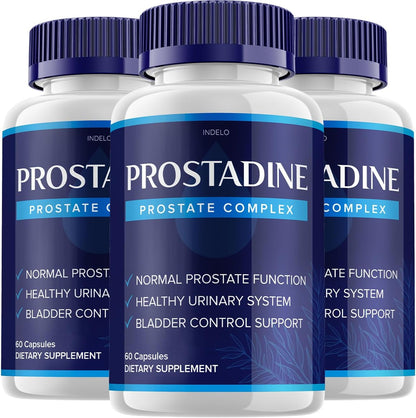 (3 Pack) Prostadine Capsules, Official Formula, Prostadine Supplement, Maximum Strength Capsules, 2024 New Improved Formulation (180 Capsules)