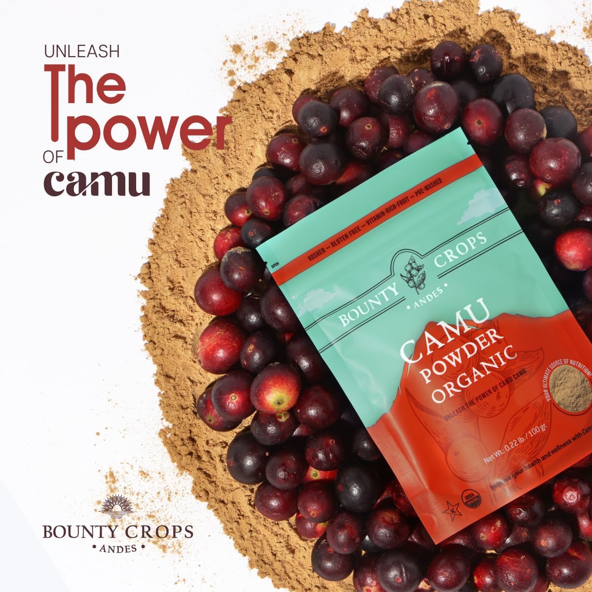 Bounty Crops Organic Camu Camu Powder (100 g) - görsel 4