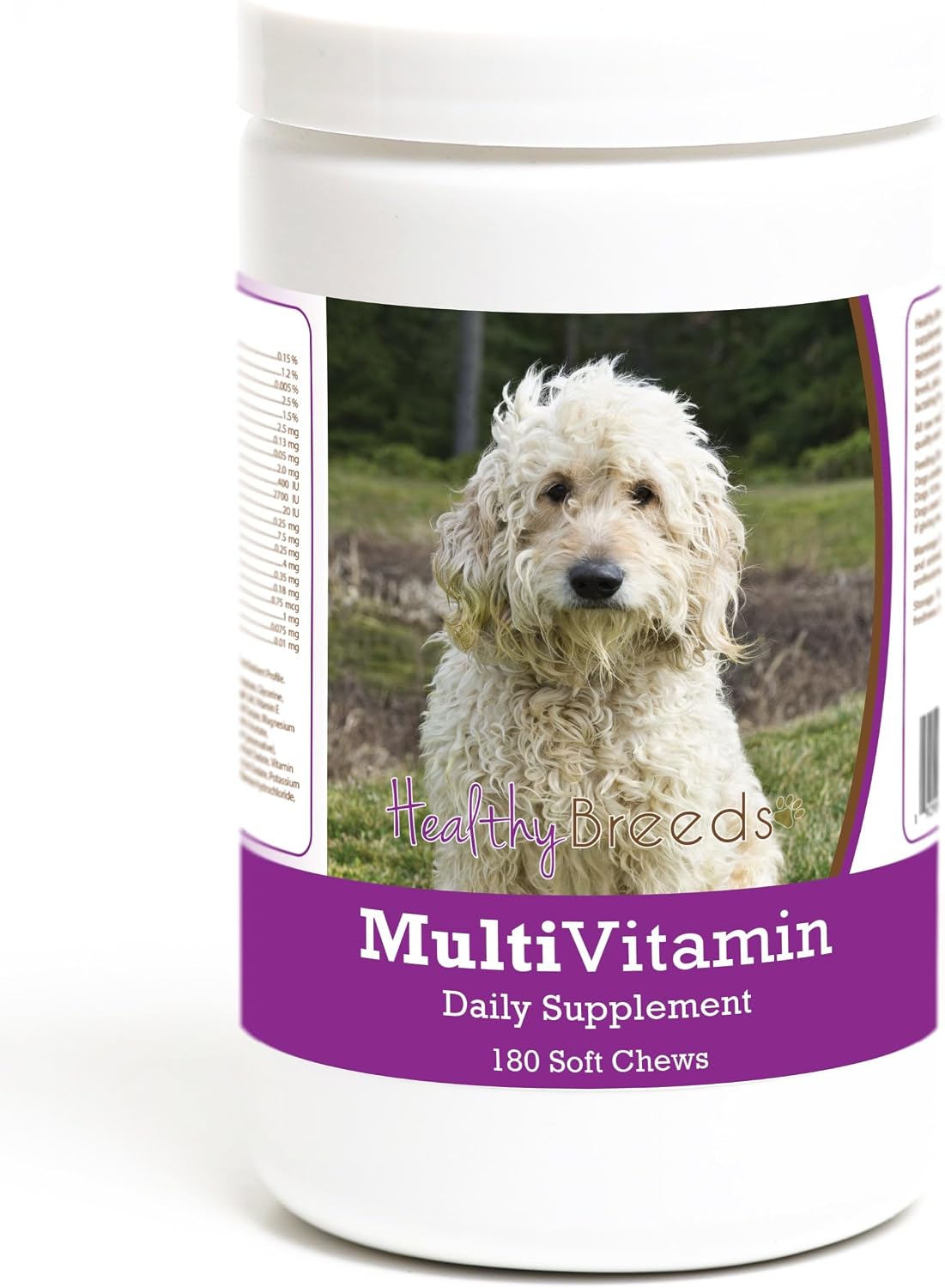 Healthy Breeds Goldendoodle Multivitamin Soft Chews for Dogs – 180 Count - görsel 1