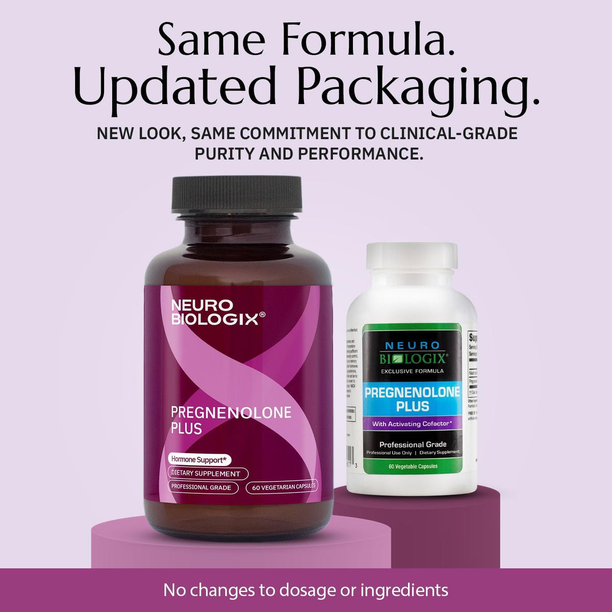 Neurobiologix Pregnenolone Plus: Pregnenolone and Niacinamide Supplement for Hormone Balance, Mood & Mental Clarity – 60 Capsules - görsel 2
