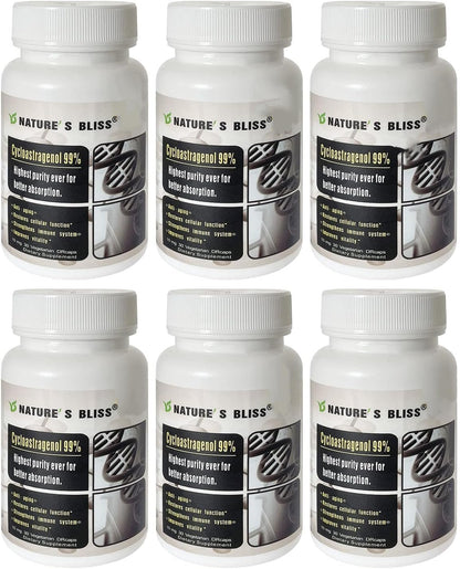 Cycloastragenol 10mg – Telomere Support Supplement with DRcaps (90 Capsules)