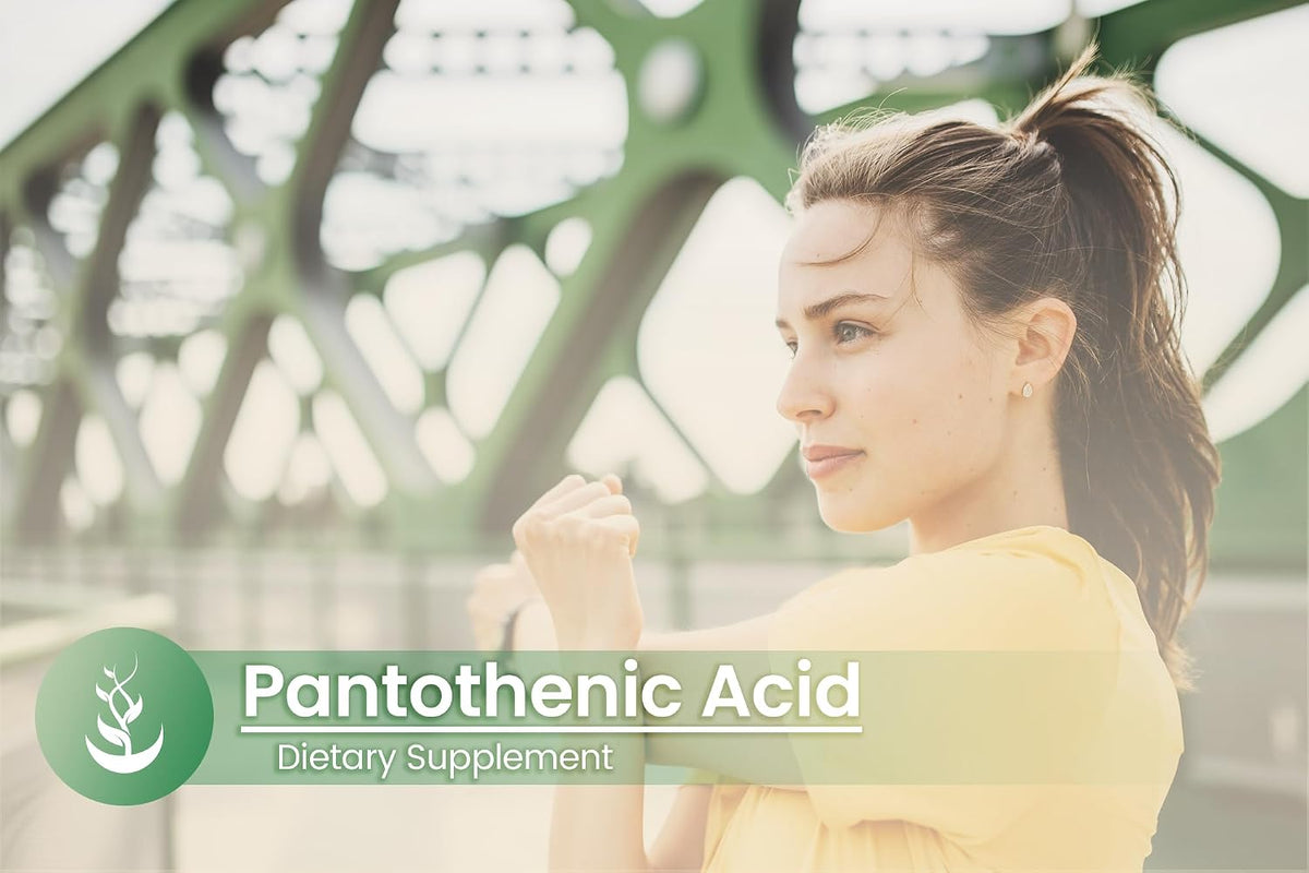 Pure Original Ingredients Pantothenic Acid - Vitamin B5 Supplement, 100 Capsules – Image 5