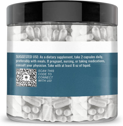 Earthborn Elements Citric Acid 200 Capsules, Pure & Undiluted, No Additives