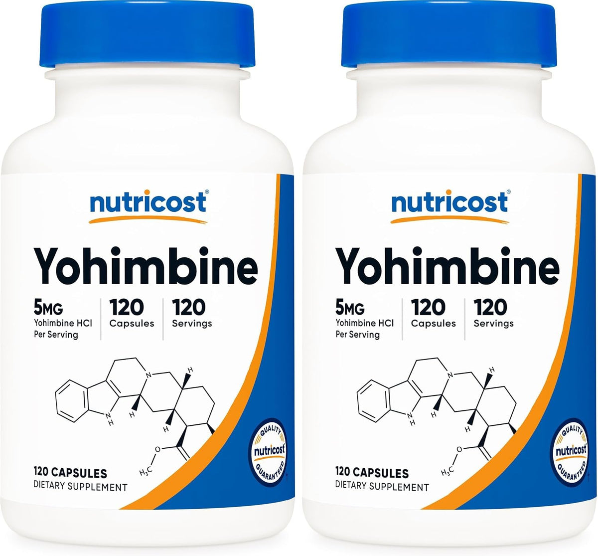 Nutricost Yohimbine HCl 5mg, 240 Capsules Extra Strength - görsel 9