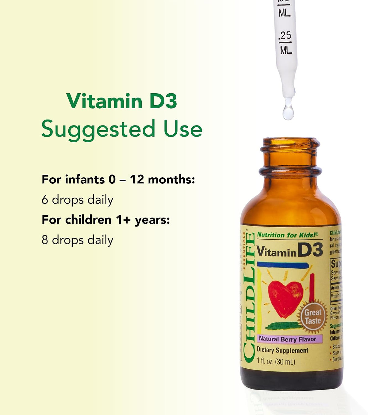 ChildLife Essentials Baby Vitamin D3 Drops - görsel 7
