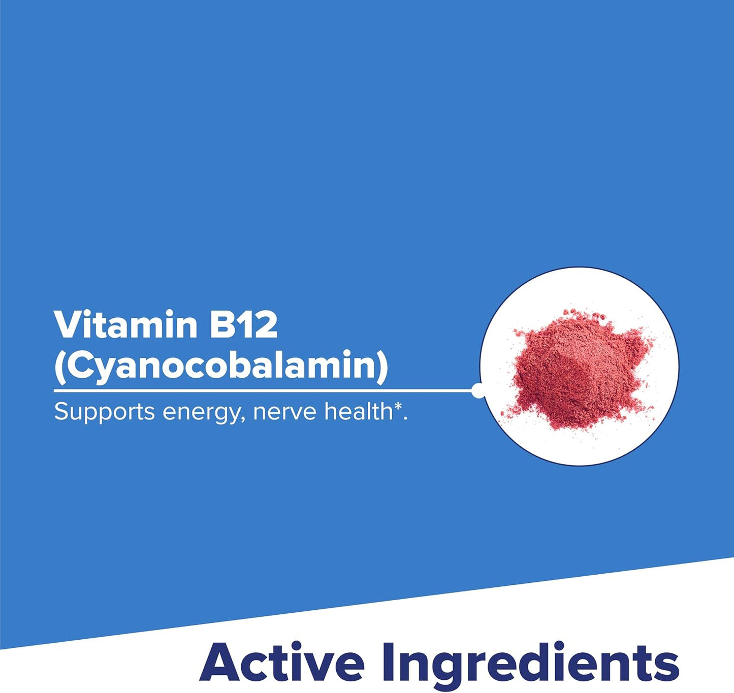 Superior Source No Shot Vitamin B-12 Cyanocobalamin 5000 mcg Sublingual Tablets (100 Count) - görsel 8