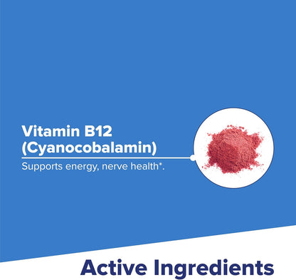 Superior Source No Shot Vitamin B-12 Cyanocobalamin 5000 mcg Sublingual Tablets (100 Count)