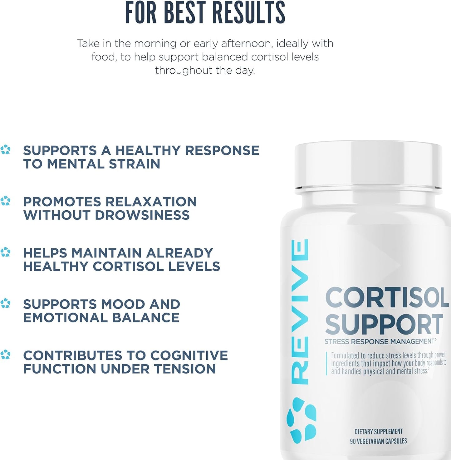Revive MD Cortisol Manager, 90 Vegetarian Capsules - görsel 5