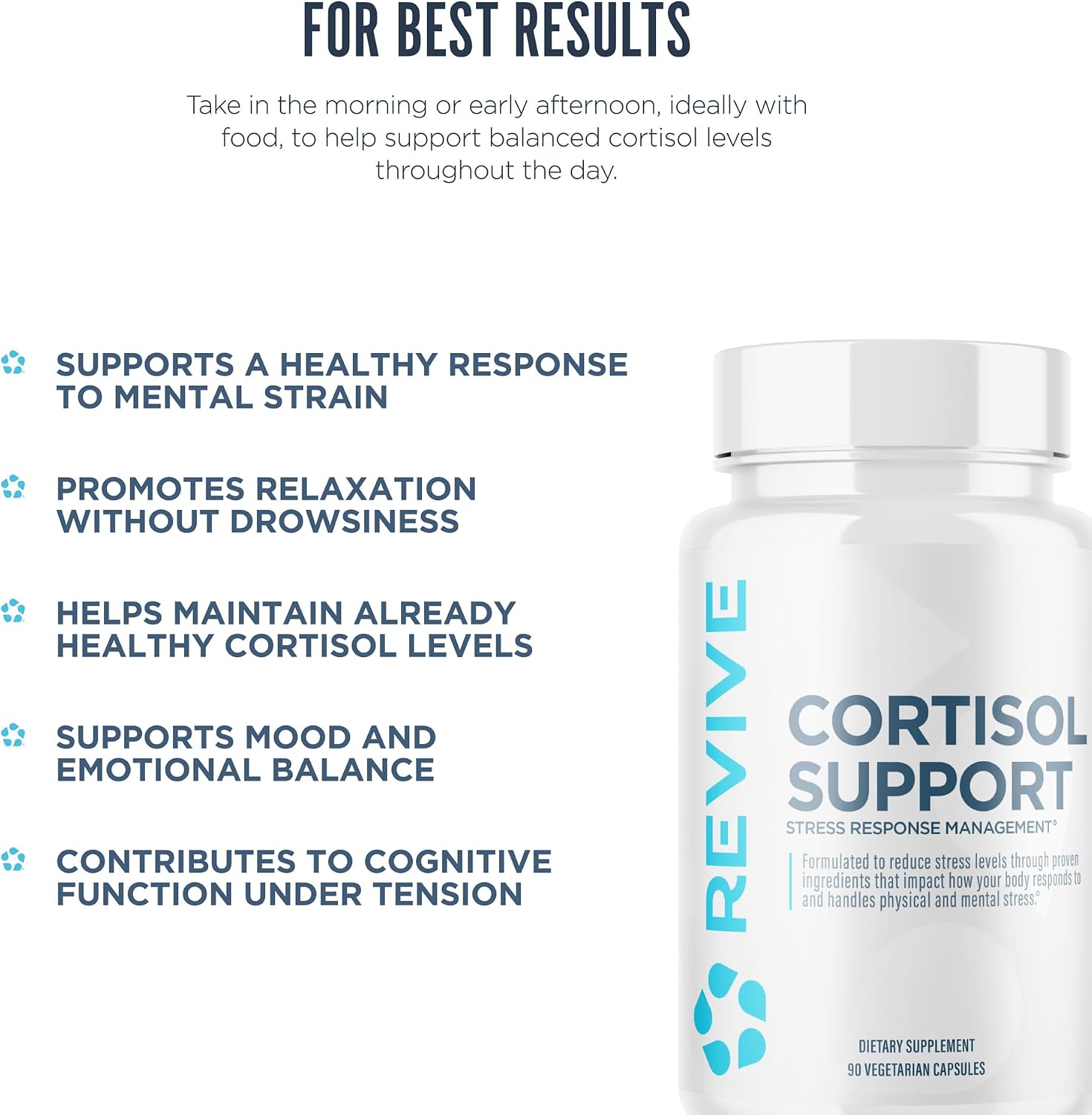 Revive MD Cortisol Manager, 90 Vegetarian Capsules - görsel 5