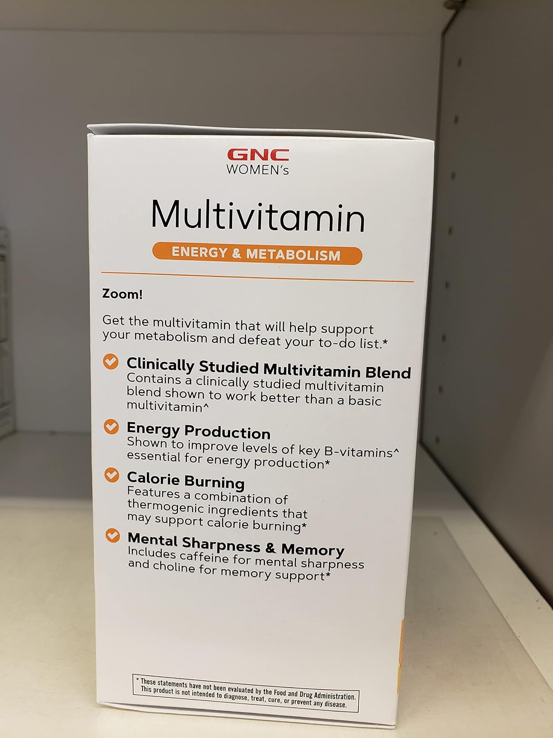 GNC Women's Multivitamin Energy & Metabolism - Twin Pack - görsel 2