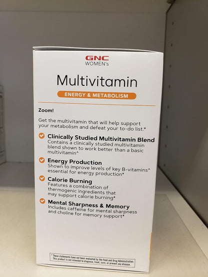 GNC Women's Multivitamin Energy & Metabolism - Twin Pack