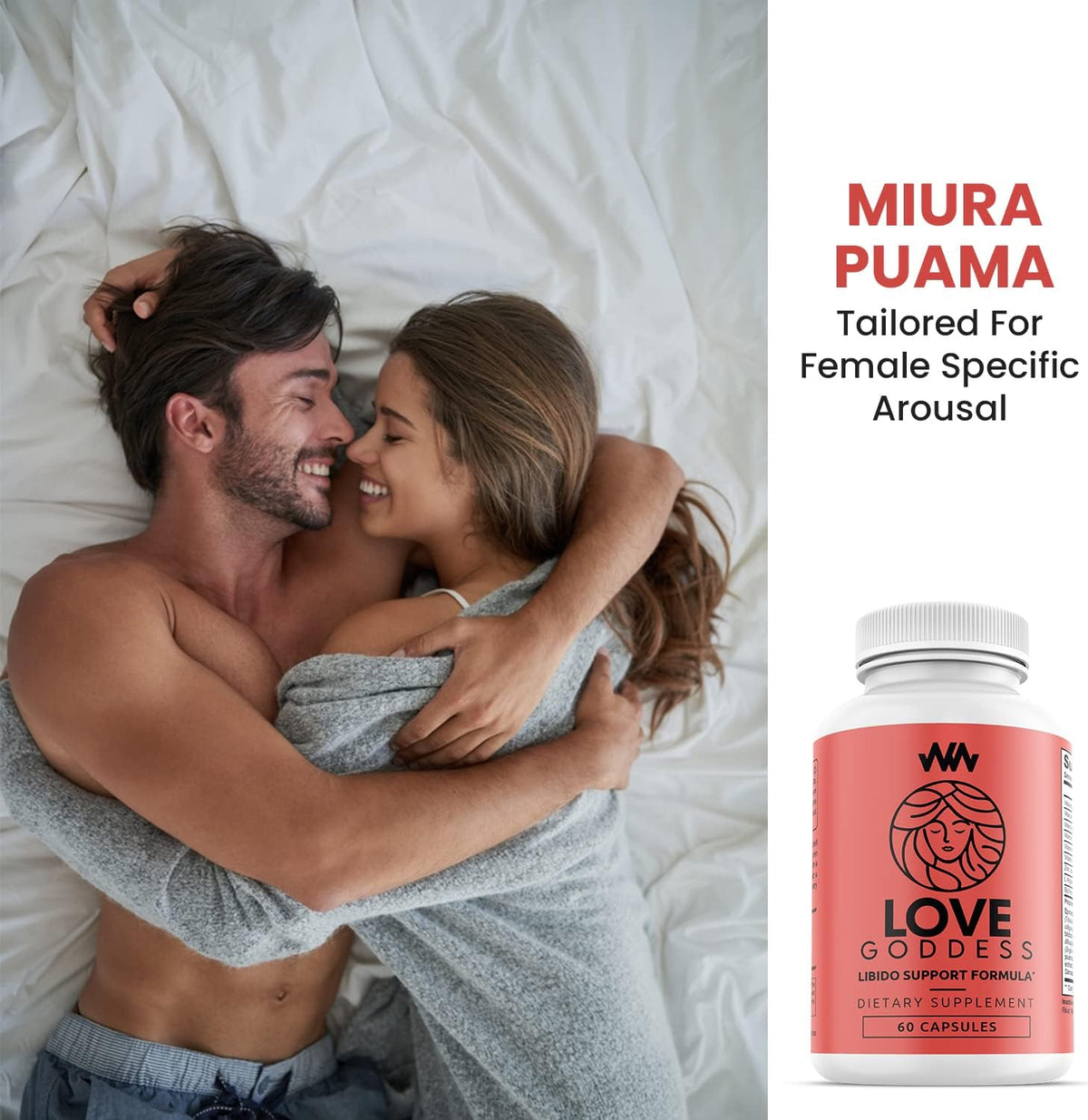 Love Goddess Women's Libido Support Supplement with Miura Puama - görsel 7