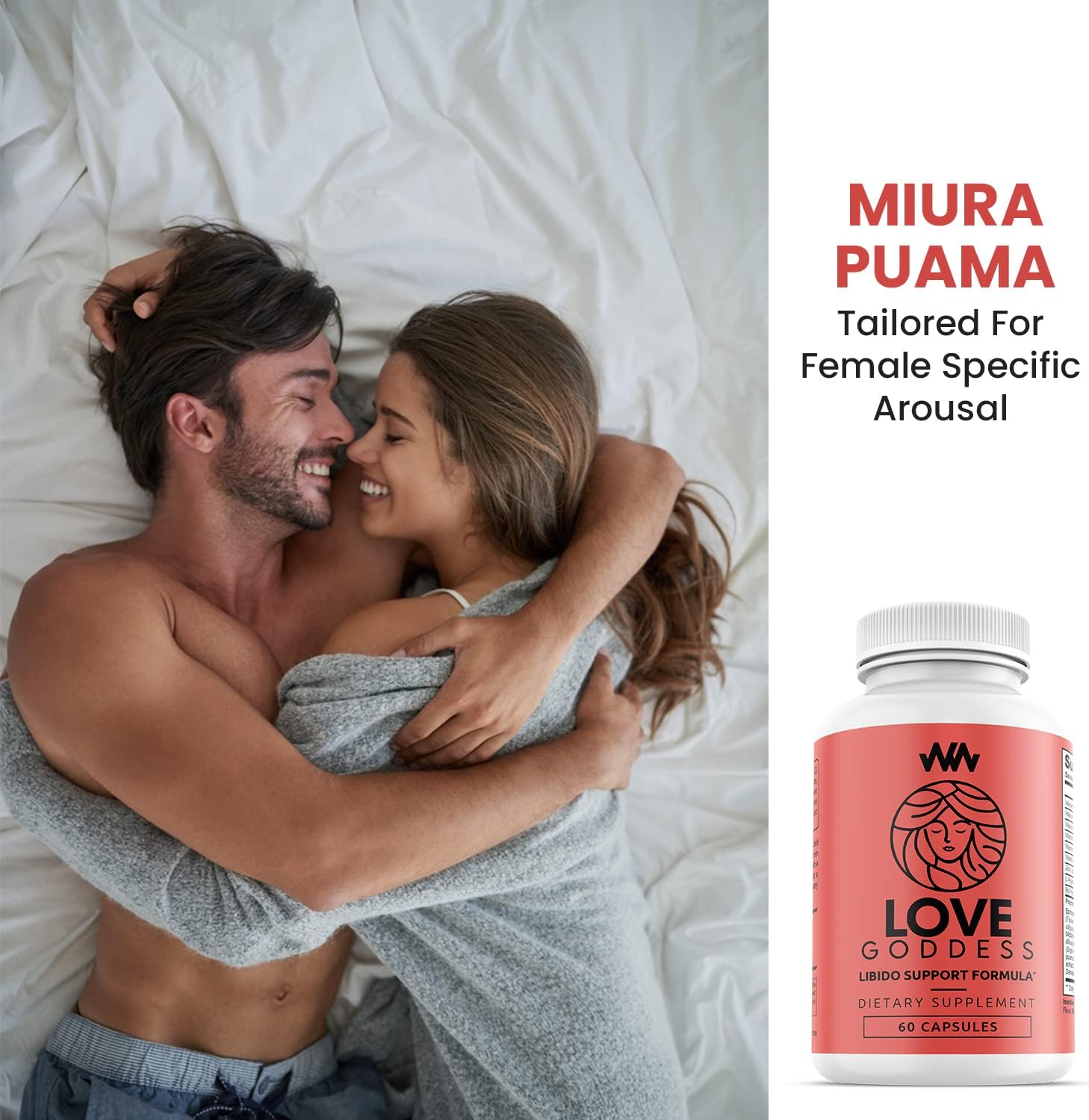 Love Goddess Women's Libido Support Supplement with Miura Puama - görsel 7