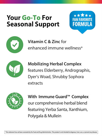 Rainbow Light Counter Attack Immune Defence Support Supplement - 90 Tablets