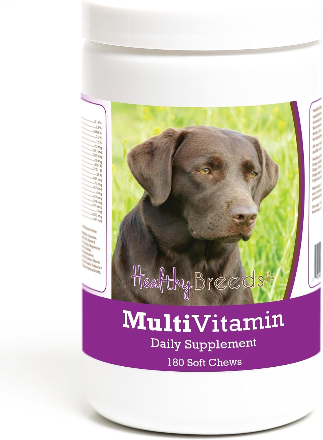 Healthy Breeds Labrador Retriever Multivitamin Soft Chew for Dogs 180 Chews - görsel 1