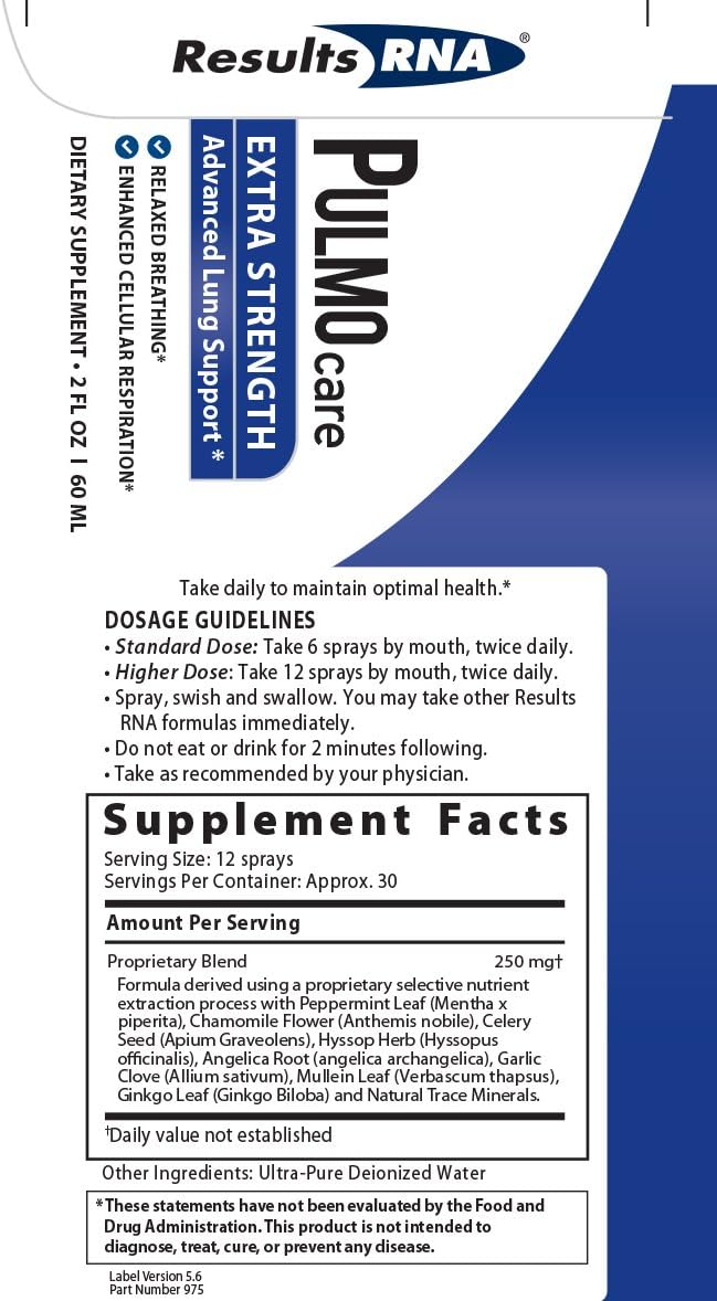Results RNA ACP Pulmo Care – Liquid Food Supplement for Respiratory Wellness, 2 fl oz (60 ml, 30 Servings) - görsel 2