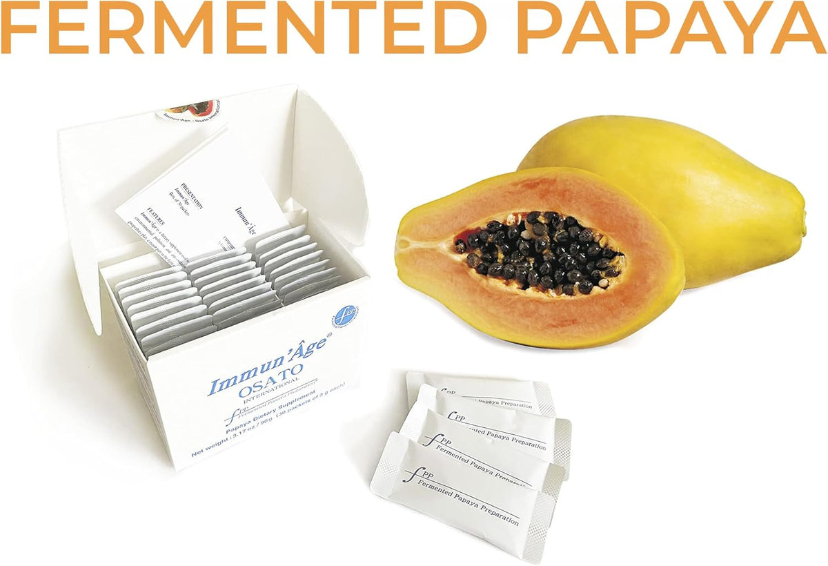 IMMUN'ÂGE 3-Month Supply – Fermented Papaya NRF2 Activator Supplement - görsel 7