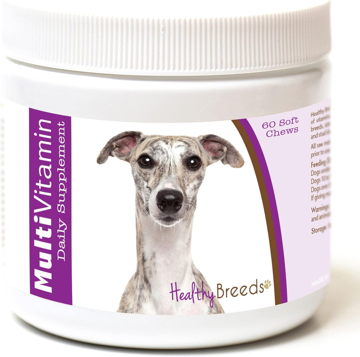 Healthy Breeds Whippet Multivitamin Soft Chews 60 Count - görsel 1