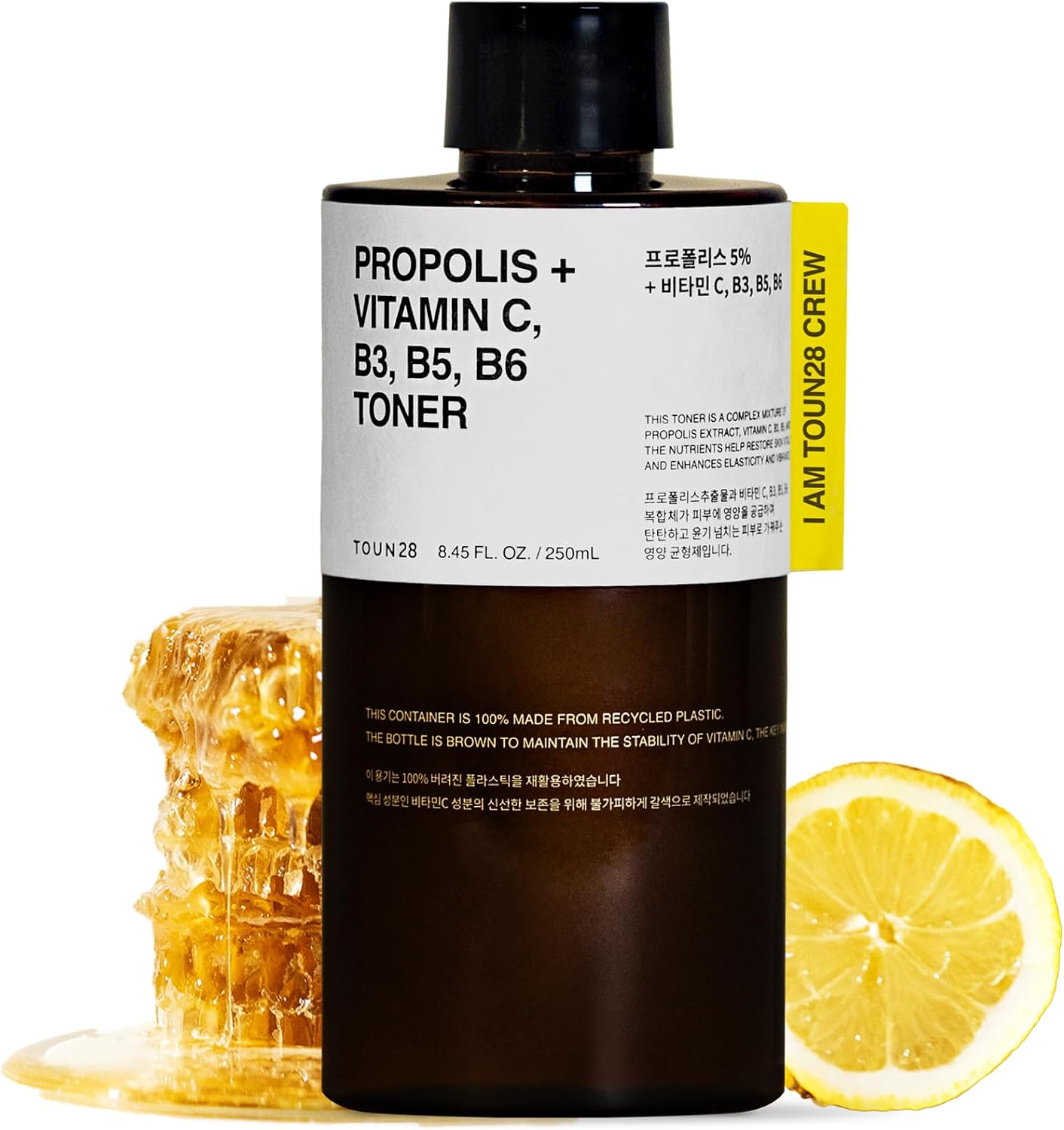 TOUN28 Propolis Vitamin C, B3, B5, B6 Toner - 250ml - görsel 1